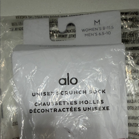 ALO Yoga Sweet Pink Scrunch Sock - Picture 3 of 6